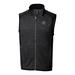 Men's Cutter & Buck Charcoal South Carolina Gamecocks Mainsail Full-Zip Vest