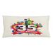 East Urban Home 35Th Birthday Indoor/Outdoor Lumbar Pillow Cover Polyester in White | 16 H x 36 W x 0.1 D in | Wayfair