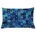 East Urban Home Indoor/Outdoor Geometric Lumbar Pillow Cover Polyester | 16 H x 26 W x 0.1 D in | Wayfair 05C504ED312B4800BF8E8523355644B6