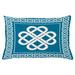 East Urban Home Irish Indoor/Outdoor Geometric Lumbar Pillow Cover Polyester | 16 H x 26 W x 0.1 D in | Wayfair 5D019A3493704CC8B060D49309147839