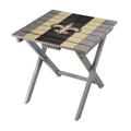 Imperial Gray New Orleans Saints Folding Adirondack Table
