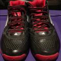 Adidas Shoes | Adidas Basketball Sneakers | Color: Black/Red | Size: 6bb