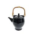 World Menagerie Devingo Chinese 18 -oz Porcelain China Teapot Porcelain China/Ceramic in Black | 7 H x 4 W x 4 D in | Wayfair