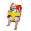 Hörby Bruk 4016 Babyschaukel (Babysitz, extra hohe Lehne, geeignet für Jede Schaukel 45 x 36 x 38 cm, rot)