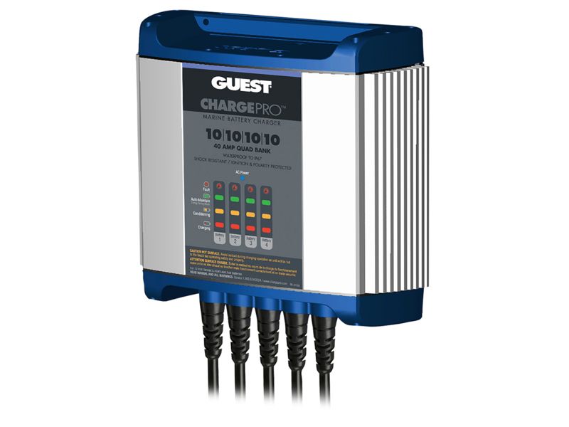 Guest On-Board Battery Charger 40A / 12V - 4 Bank - 120V Input 2740A