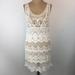 American Eagle Outfitters Dresses | American Eagle Crocheted Lace Tank Dress Xs Ivory | Color: Cream | Size: Xs