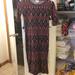 Lularoe Dresses | Lularoe Xx Julia. Brand New With Tags | Color: Black/Red/White | Size: Xxs