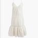 J. Crew Dresses | Jcrew White Ruffle Dress | Color: Cream/White | Size: 6