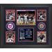 Washington Nationals Framed 2019 World Series Champions 5-Photo Collage with a Capsule of Game-Used Dirt