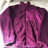 Columbia Jackets & Coats | Columbia Maroon Fleece Jacket W/ Nylon Sizes Small | Color: Pink | Size: S