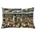 East Urban Home Urban Indoor/Outdoor Lumbar Pillow Cover Polyester | 16 H x 26 W x 0.1 D in | Wayfair 020A7292D22241F1AB00C3E897063D55