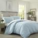 Laura Ashley Jaynie Blue Cotton Duvet Cover Set Cotton in Blue/White | Full/Queen Duvet Cover + 2 Shams | Wayfair USHSFN1097515