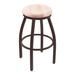 Holland Bar Stool 802 Misha Swivel Bar Stool Wood/Metal in Brown | 19 W x 19 D in | Wayfair 80236BZNatMpl