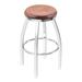 Holland Bar Stool 802 Misha Swivel Bar Stool Wood/Metal in Gray | 19 W x 19 D in | Wayfair 80230CHMedMpl