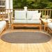 White 96 x 0.5 in Indoor/Outdoor Area Rug - August Grove® Engleman Hand Braided Indoor/Outdoor Area Rug in Shadow Polypropylene | Wayfair