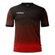 LEGEA Herren Bilbao Trainingstrikot, Schwarz/Rot, M