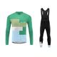 UGLY FROG Long Sleeve Suit Fleece MTB Racing Jersey Mens Cycling Bib Tights Thermal Legging Long Pants Winter Padded Cold Wear UKH19LZRT06