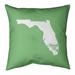 East Urban Home Indoor/Outdoor Throw Pillow Polyester/Polyfill blend in Green | 20 H x 20 W x 3 D in | Wayfair ABD7741FBD9443648A56F192011CF739