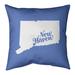 East Urban Home Indoor/Outdoor Throw Pillow Polyester/Polyfill blend in Blue | 20 H x 20 W x 3 D in | Wayfair 367CDE71637140A1AE8726A28D322757