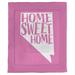 East Urban Home Nevada Home Sweet Single Reversible Comforter Polyester/Polyfill/Microfiber in Pink/Yellow | Queen Comforter | Wayfair