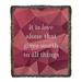 East Urban Home Faux Gemstone Love Inspirational Quote Cotton Woven Blanket Cotton in Red/Pink | 60 W in | Wayfair D5D185B791814CA6B51BC0C211574846
