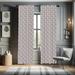 East Urban Home Ambesonne Animals Window Curtains, Cartoon Bunny & Blooming Roses Pattern Fauna & Flora Design | 84 H in | Wayfair