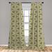 East Urban Home Semi-Sheer Rod Pocket Curtain Panel Polyester | 84 H in | Wayfair ABBC276D104440F693504A9E0140EB8C
