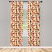 East Urban Home Poppy Floral Semi-Sheer Rod Pocket Curtain Panels Polyester | 63 H in | Wayfair E62CE9C4B3D34A5AA72D3DC94A2FB66C