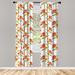 East Urban Home Semi-Sheer Rod Pocket Curtain Panels Polyester | 84 H in | Wayfair 9BCC5EBBD8184A77A80A25D89E842322