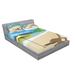 East Urban Home Beach Sunshine Sand Waves Sandal Deckchair Ombre Sheet Set Microfiber/Polyester | Queen | Wayfair C2190AD7035045B8BA56EA2A4D3EBF84