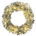 The Holiday Aisle® Pine 36" Lighted PVC Wreath Traditional Faux in Green/White | 36 H x 36 W x 5 D in | Wayfair 8D9EC9DC94914004AE5304EE658B565F