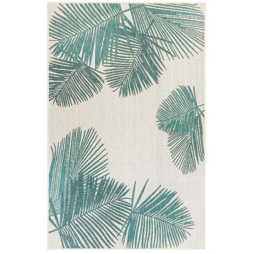 Carmel Palm Rectangle Rug, 3'3"" x 4'11"", Cypress