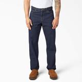 Dickies Men's Big & Tall Regular Fit Jeans - Rinsed Indigo Blue Size 38 36 (9393)