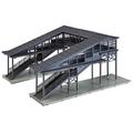 Faller FA131378 Bahnsteigbrücke Modellbausatz, Zubehör, Mehrfarbig, One Size