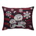 Houston Texans 20'' x 26'' Holiday Team Snowman Bed Pillow