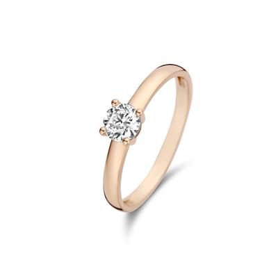 Isabel Bernard - Ring Isabel Bernard La Concorde Soleil - 585 roségold Ringe 1 ct Damen