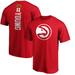 Men's Fanatics Branded Trae Young Red Atlanta Hawks Playmaker Name & Number T-Shirt