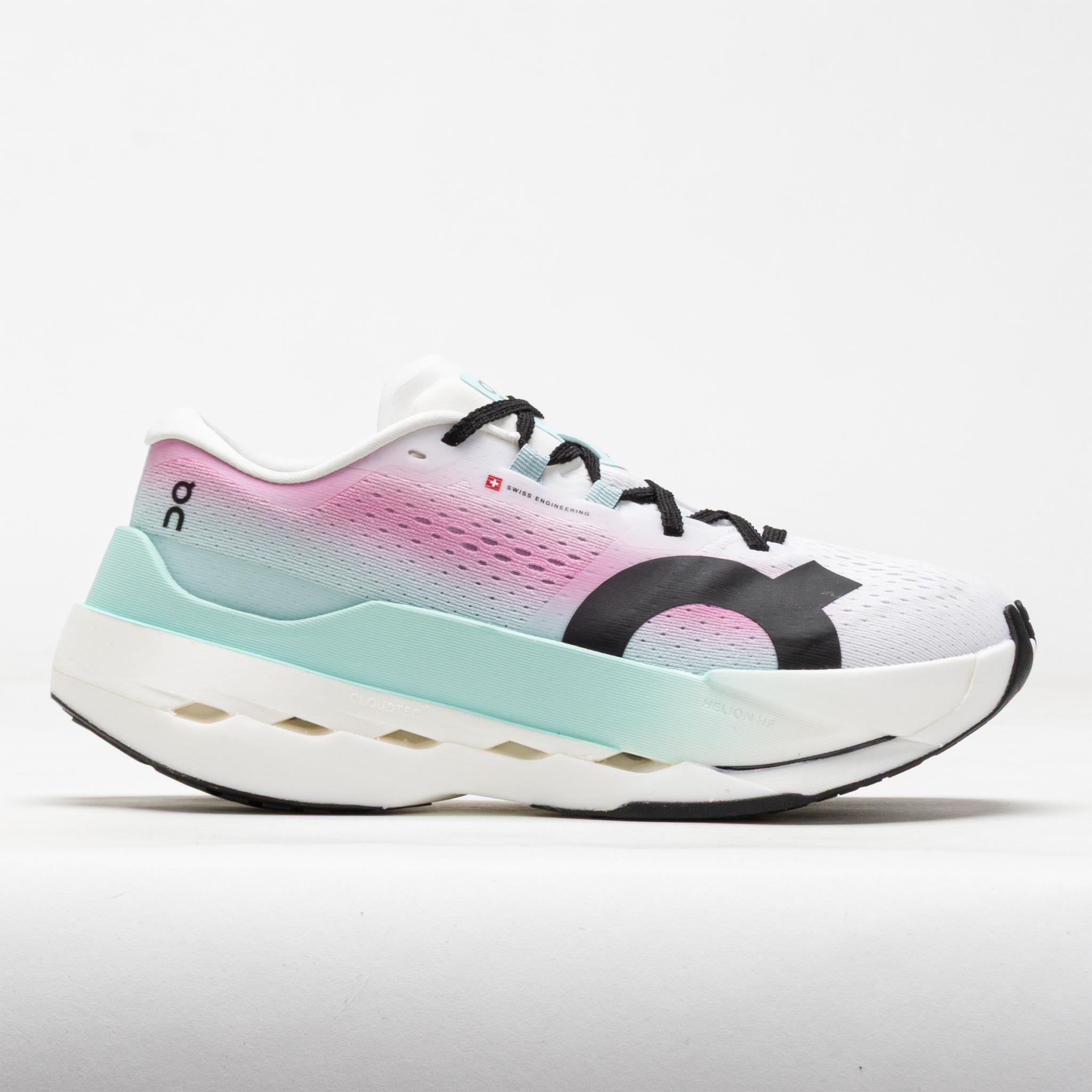 On Cloudboom Max Women's Running Shoes White/Celeste