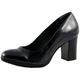 Marc Shoes Dilara, Damen Pumps, Schwarz (Cow crinckled Patent Black 00872), 41 EU (7.5 UK)