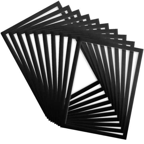 Tarifold 10er-Set Magnetrahmen/Inforahmen »Magneto Solo Pro« Notizblatthalter A4 schwarz, 31.7x23 cm Image