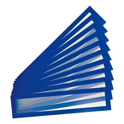 Tarifold 10er-Set Magnetrahmen/Inforahmen »Magneto Solo Pro« für Überschriften A4/A3 blau, 31.7x7.5 cm