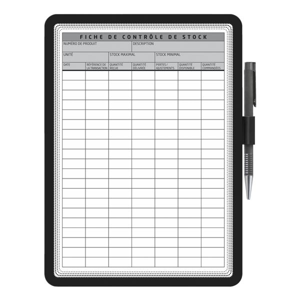 Tarifold Kontrollblatthalter »Magneto« A4 schwarz, 23x31.7 cm Image