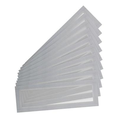 Tarifold 10er-Set Magnetrahmen/Inforahmen »Magneto Solo Pro« für Überschriften A4/A5 grau, 23x7.5 cm