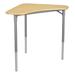 Learniture Boomerang Adjustable Height Collaborative Desk Plastic/Metal | 33 H x 36 W x 28 D in | Wayfair LNT-INM1031SM-SO