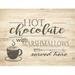 Gracie Oaks Hot Chocolate Wall Décor, Wood in Brown/White/Yellow | 12 H x 9 W x 1 D in | Wayfair 17C440779EFB401B9850871FE1837D27