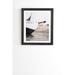 East Urban Home Bree Madden Sail Boat - Picture Frame Photograph Print on Wood in Black/Brown/White | 16.5 H x 14 W x 3 D in | Wayfair