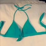 Victoria's Secret Swim | Bathing Suit Top W Padding | Color: Blue/Green | Size: S