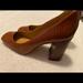 Nine West Shoes | Brand New Gorgeous Leather Heels By Nine West | Color: Brown | Size: 8.5