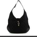 Burberry Bags | Burberry Hobo Quilted Nylon Purse | Color: Black | Size: Os