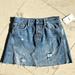 Free People Skirts | Free People A-Line Denim Skirt Size 26 | Color: Blue | Size: 26